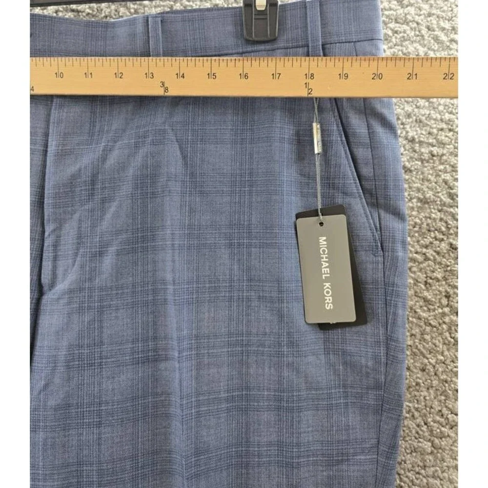 Michael Kors Classic Fit Wool Blend Suit Separates Pants Men's 40W x 34L Denim